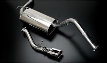 BLアクセラセダン2.0L用 オートエグゼプレミアムテールマフラー