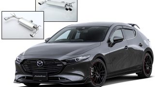 楽天市場】オートエクゼ プレミアテールマフラー MAZDA3 ｾﾀﾞﾝ