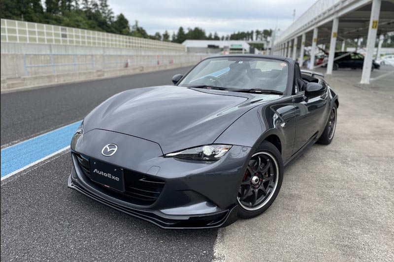 Sometimes to the circuit. ND-06S | AutoExe Mazda Car Tuning