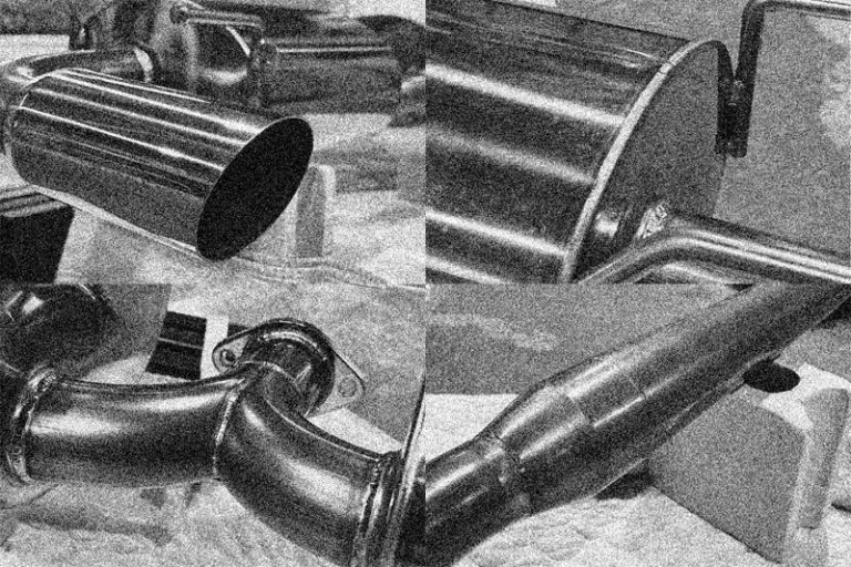 SE07S New muffler development progress. AutoExe Mazda Car Tuning