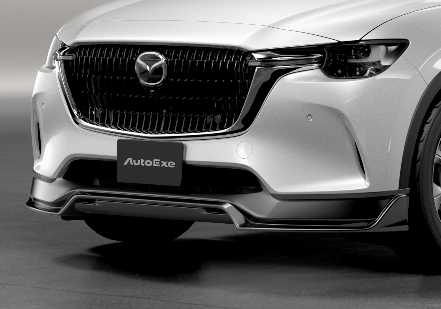 マツダ CX-60 フロントアンダースポイラー