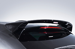 Mazda 3 rear roof spoiler