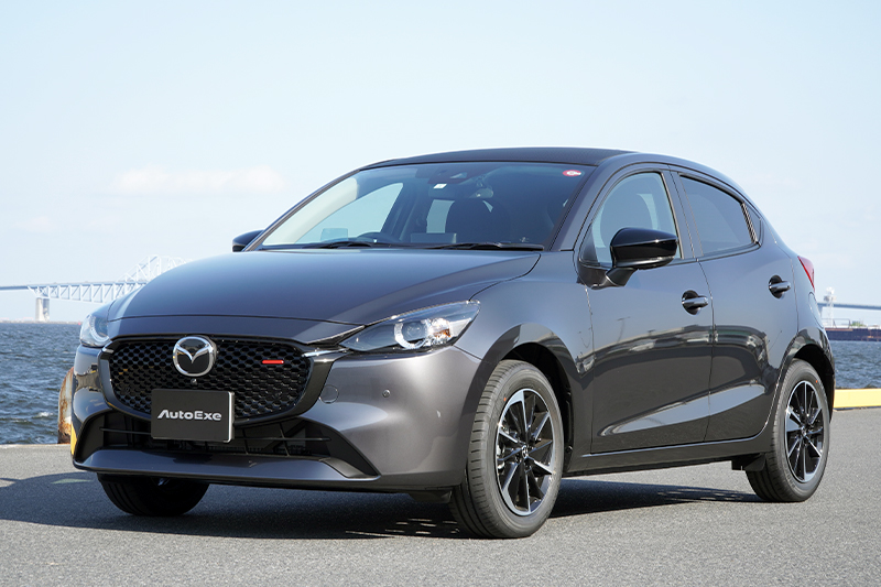 Mazda 2 mass production model car