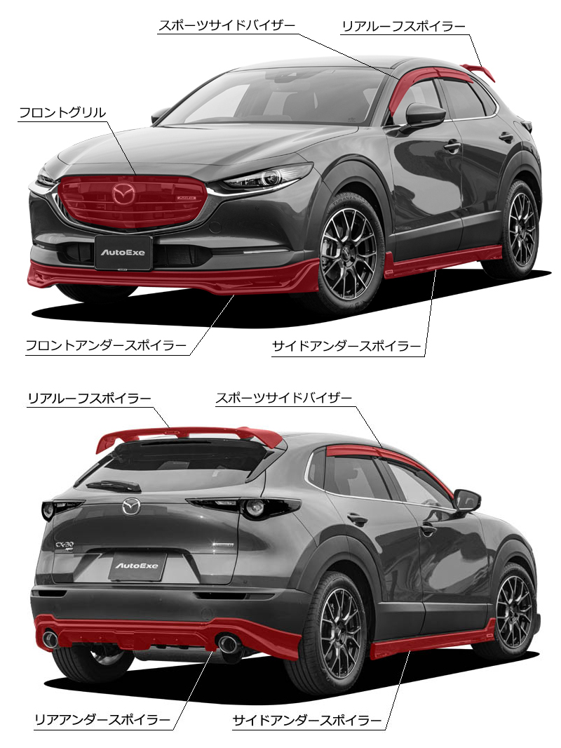 Neue Produkte für Mazda CX-30 - H & R