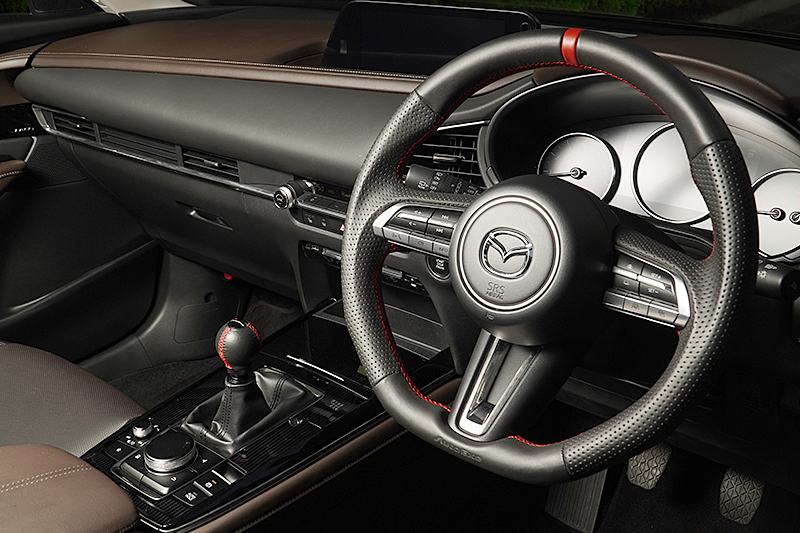 Mazda CX-30 Steering Wheel & Shift Knob