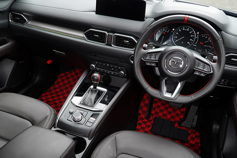 MAZDA CX-5 พวงมาลัย & SHIFT KNOB, SPORTS FLOOR MAT