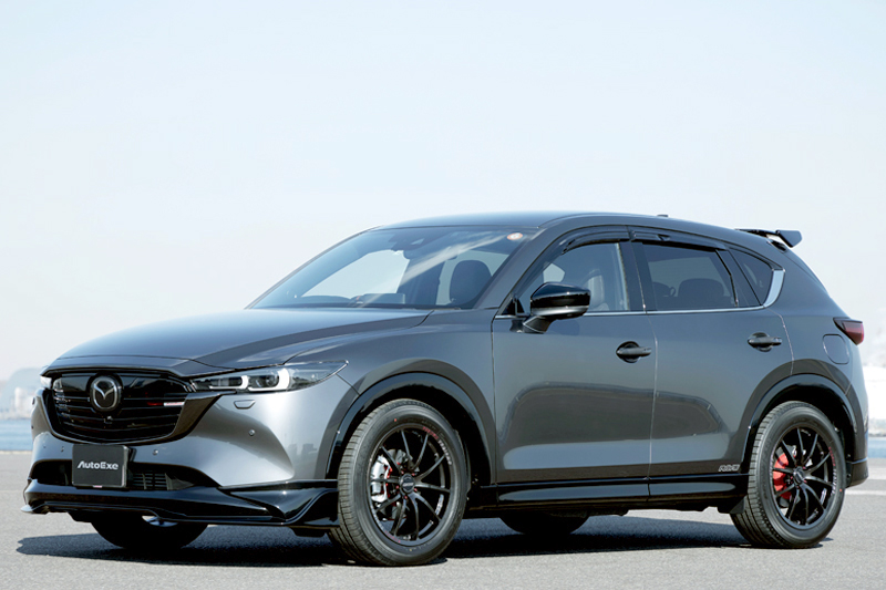 MAZDA CX-5 styling kit equipped car