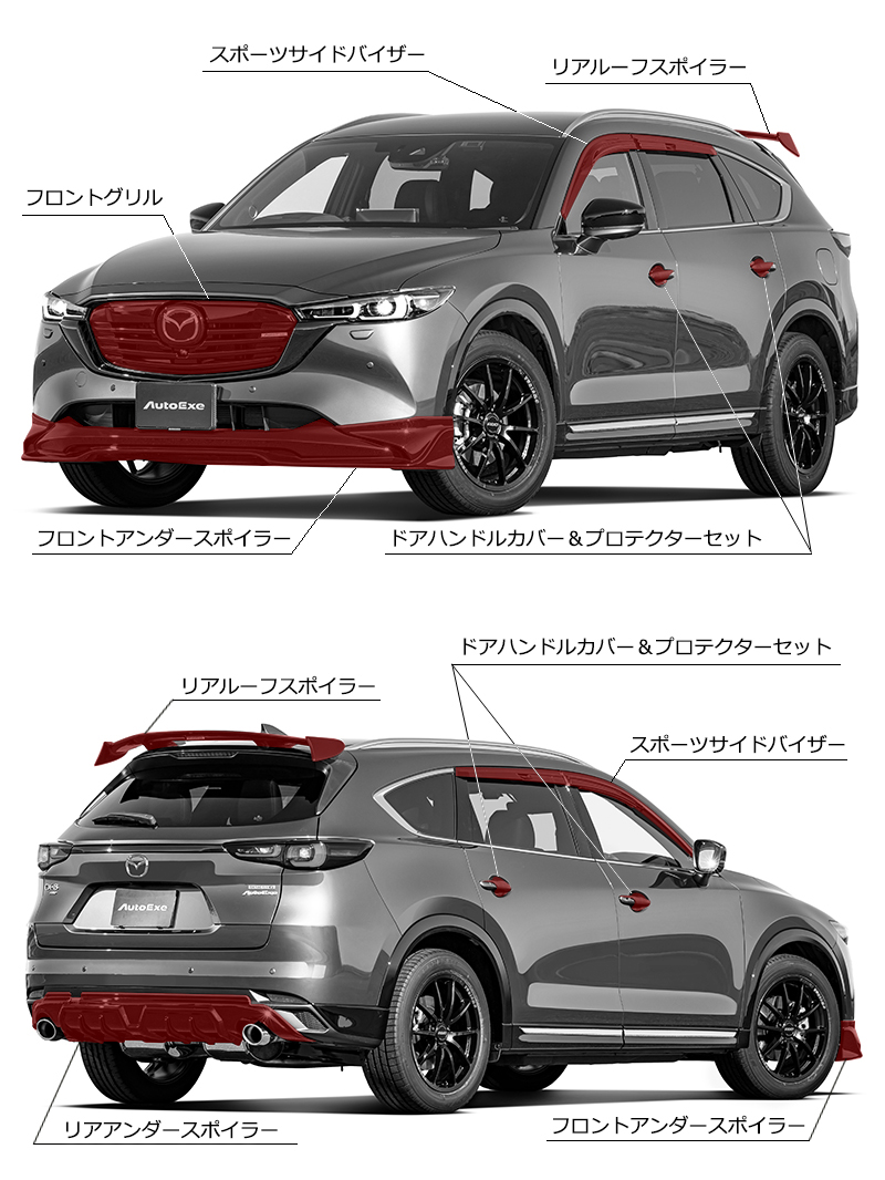 マツダ　cx8 フロントバンパー　お値下げ中マツダ