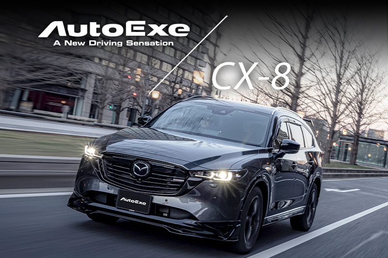 CX-8 Custom Parts & Accessories Lineup  AutoExe Mazda Car Tuning &  Customization
