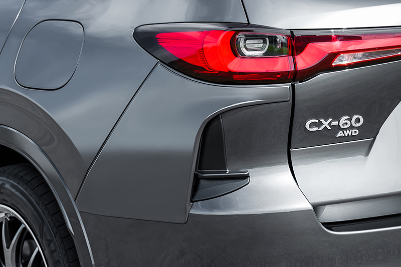 Mazda CX-60 rear side cowl