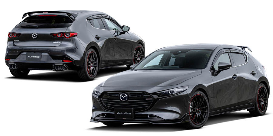 爆売り オートエグゼ AUTOEXE ロアアームバー フロント MAZDA3 MKE460