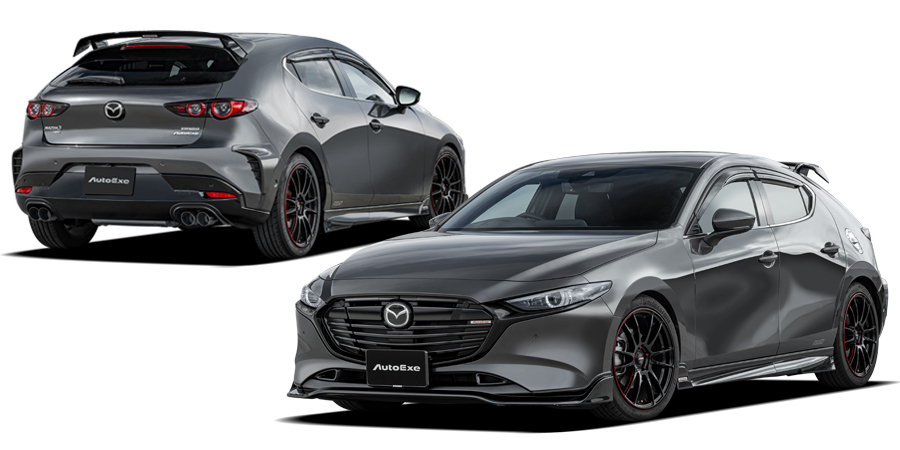 4x Deflektoren für Mazda 3 Axela Limousine Mazda3 BP 2019 2020