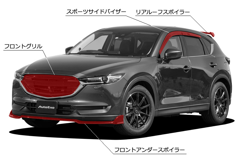 CX-5（KF）Styling Kit | AutoExe マツダ車チューニング＆カスタマイズ