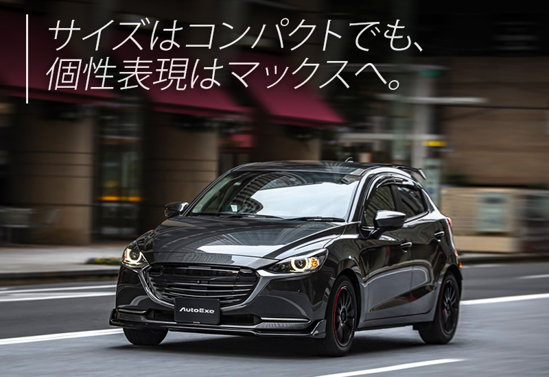 25％OFF】 オートエグゼ AUTOEXE センターフロアバー MAZDA2 デミオDJ CX-3 MDK4D00 