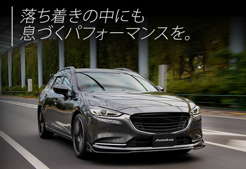 AutoExe オートエクゼ ロアアームバー(フロント) MAZDA6 （マツダ6 セダン） GJEFP GJ5FP GJ2FP GJ2AP (MKE460 - 16