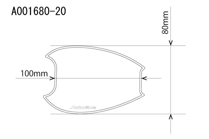 Door Handle Cover/Door Handle Protector   AutoExe マツダ車