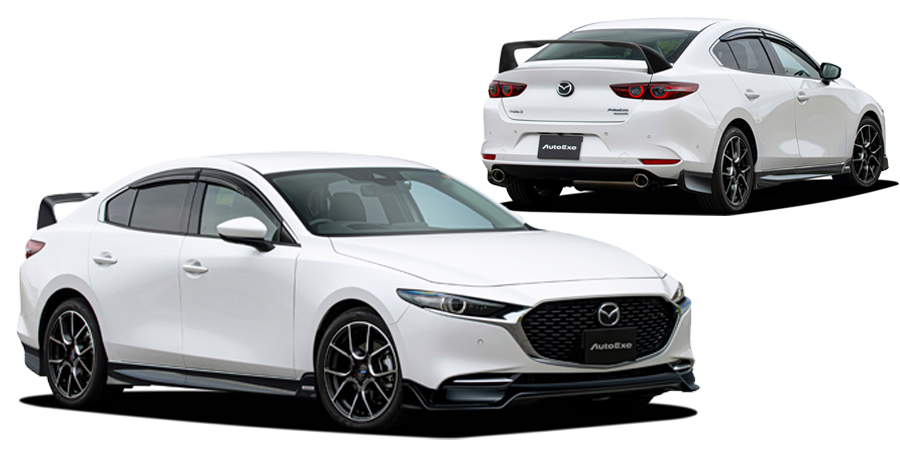 マツダ3 純正ホイール2本セット(バラ売り可)：シルバー マツダ3