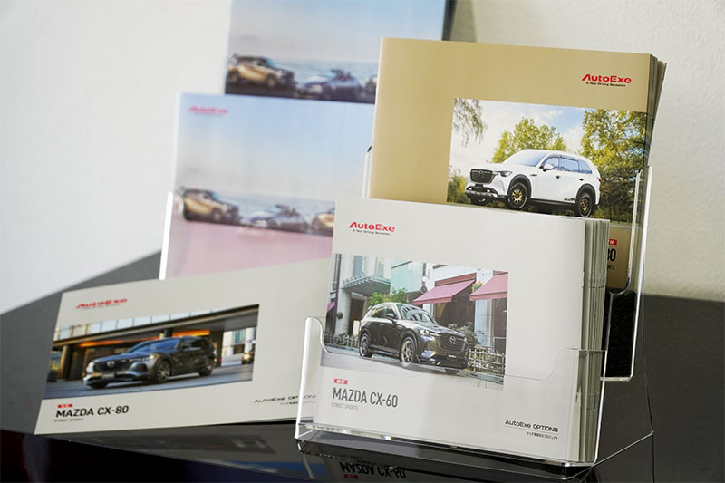 CX-60／CX-80 車種別用品カタログを発刊。 | AutoExe マツダ車