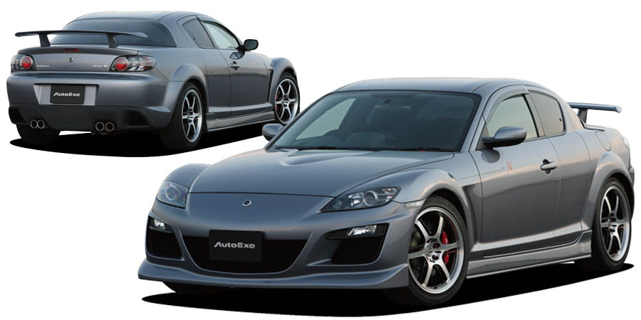 最大72%OFFクーポン カーピットアイドルオートエクゼ スタビライザー 前後set RX-8 SE3P AutoExe パーツ 新品 