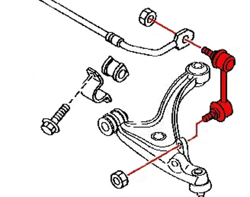 Adjustable Stabilizer Link Autoexe マツダ車チューニング カスタマイズ