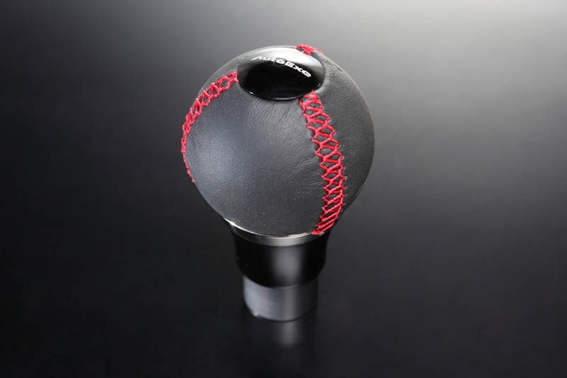 STI Leather/Aluminum Shift Knob - 5MT 