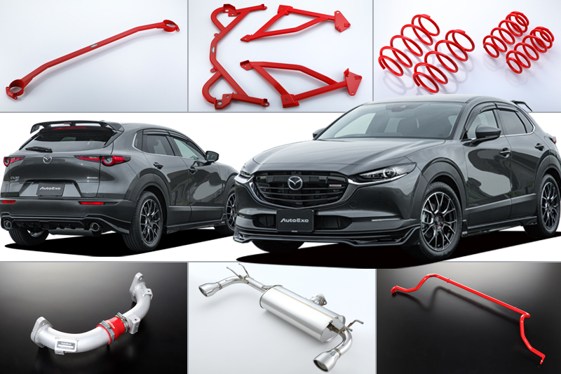 売店 オートエグゼ ローダウンスプリング ダウンサス CX-30 DMEP
