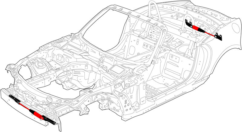 新ボディ補強パーツ モーションコントロールビーム 開発進捗情報 Autoexe マツダ車チューニング カスタマイズ